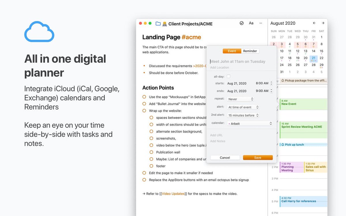 ProductHunt's tweet photo. A calendar-driven notes app based on local markdown files 📝
https://t.co/EUpEJjM4p3 https://t.co/rqmPaFSfRA