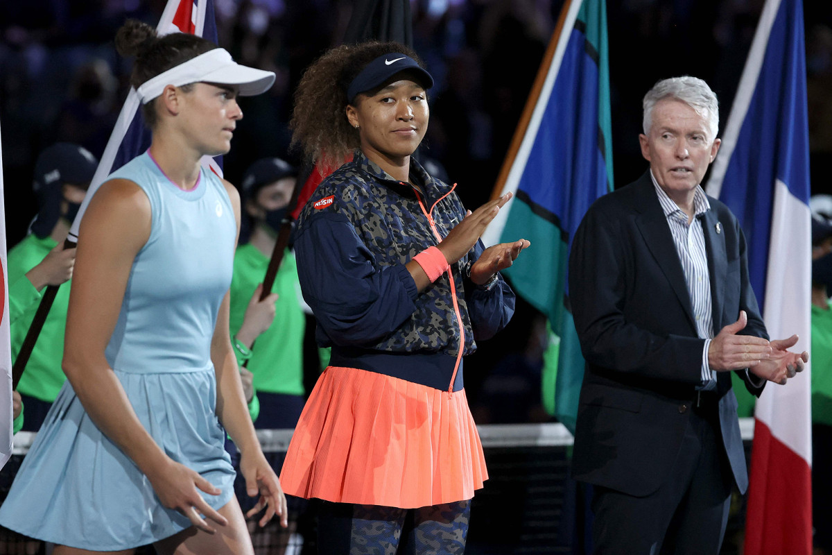 Naomi Osaka's awkward Australian Open interview moment goes viral