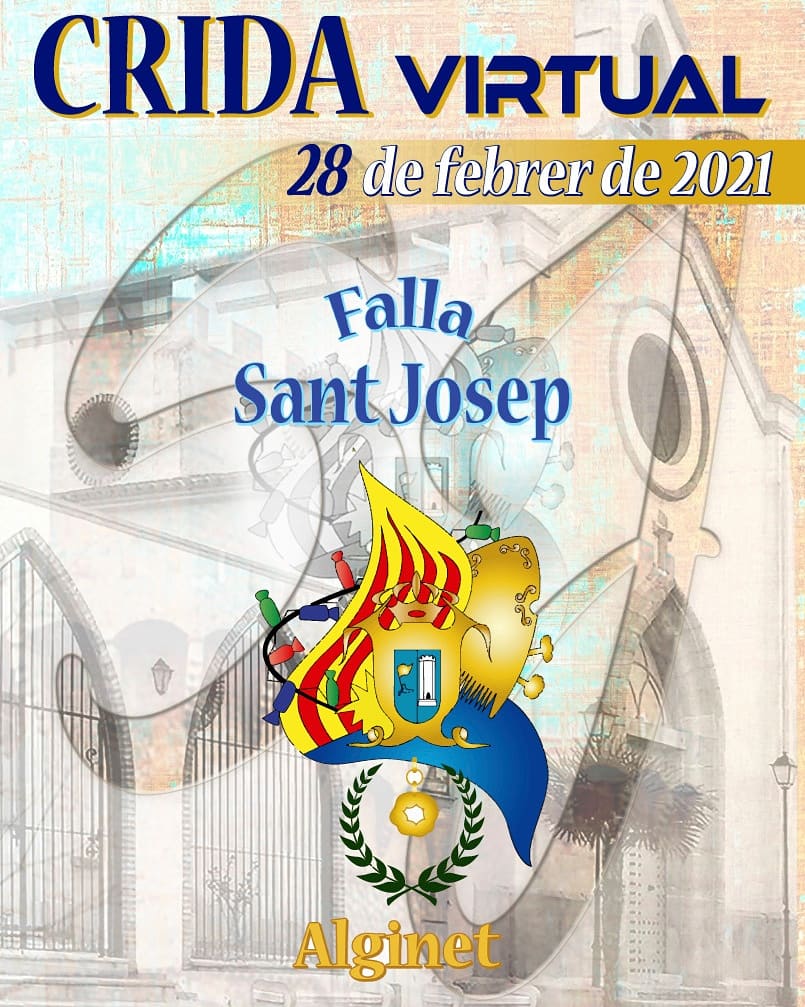 FallaSantJosep's tweet photo. Per segon any ens quedem sense #falles però no podem deixar de banda el sentiment i permetre que es perda el seu esperit. Per això mantindrem encesa la flama amb unes falles virtuals en espera de poder celebrar com cal la nostra festa #Alginet https://t.co/64wfZkGoYI
