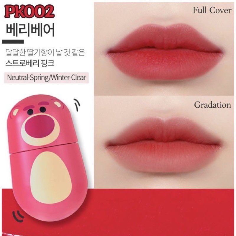 allaboutcosm's tweet photo. Etude tsum tsum Jelly Mousse tint (มีสีละ 2)
ราคา 119฿ https://t.co/3dPEjrAlEs