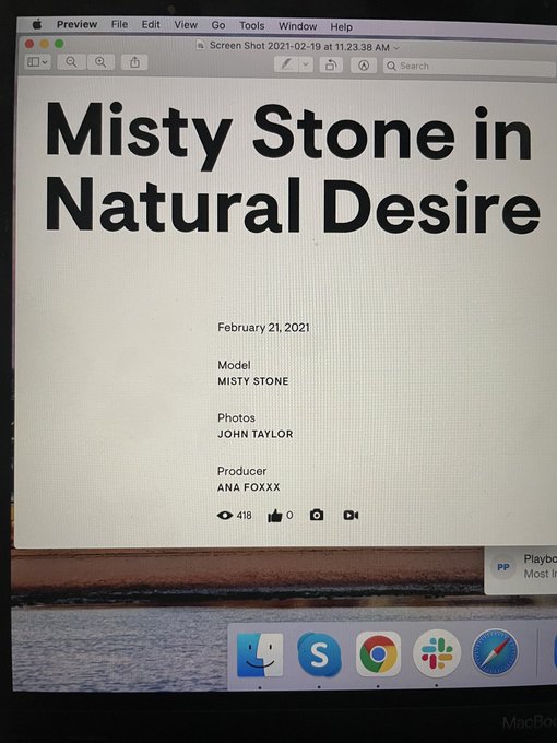 Idk who needs to hear this but I’m a @playboy producer and my shoot featuring @mistystonexxx is out in