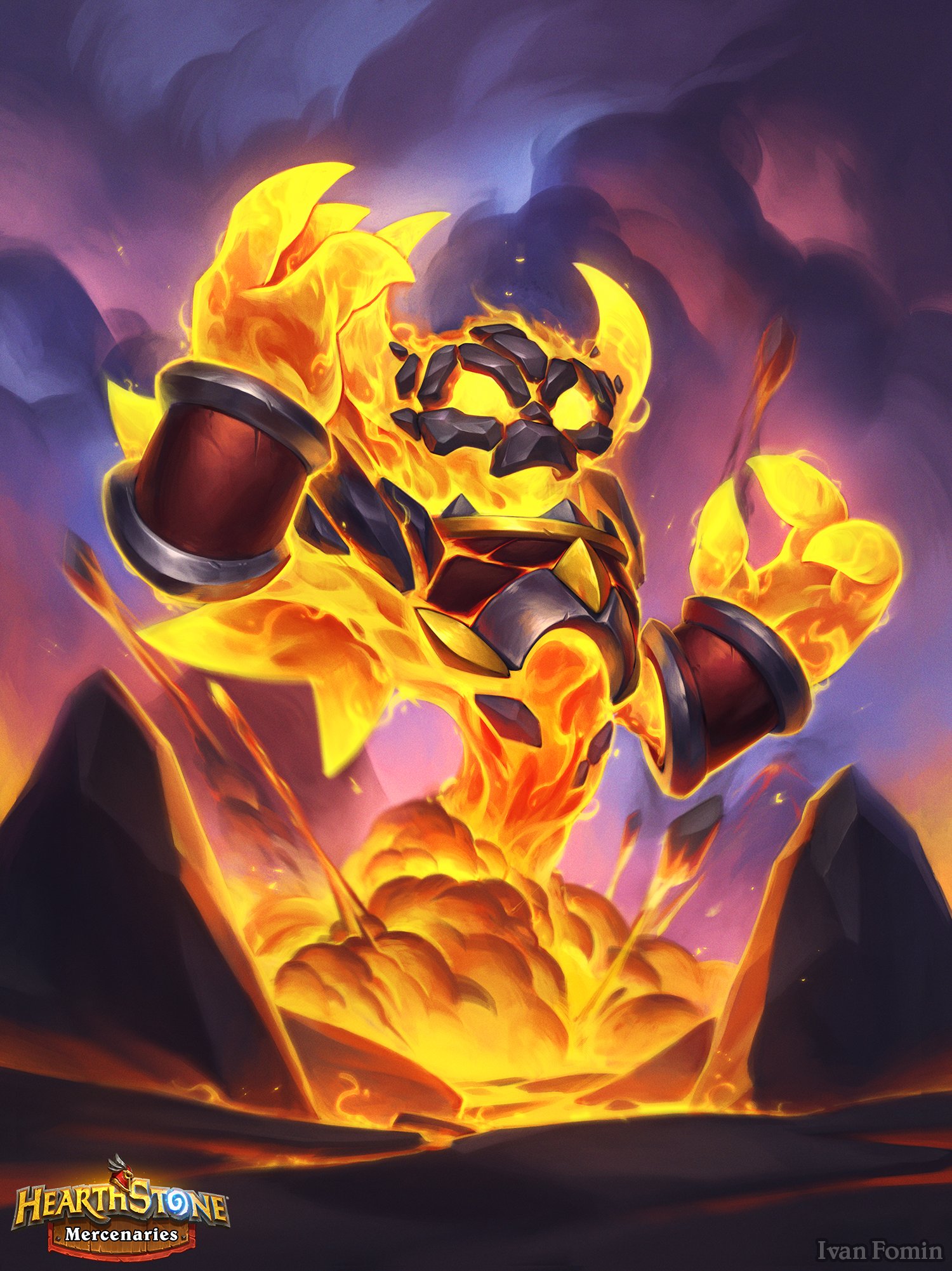 Ragnaros Hearthstone Art