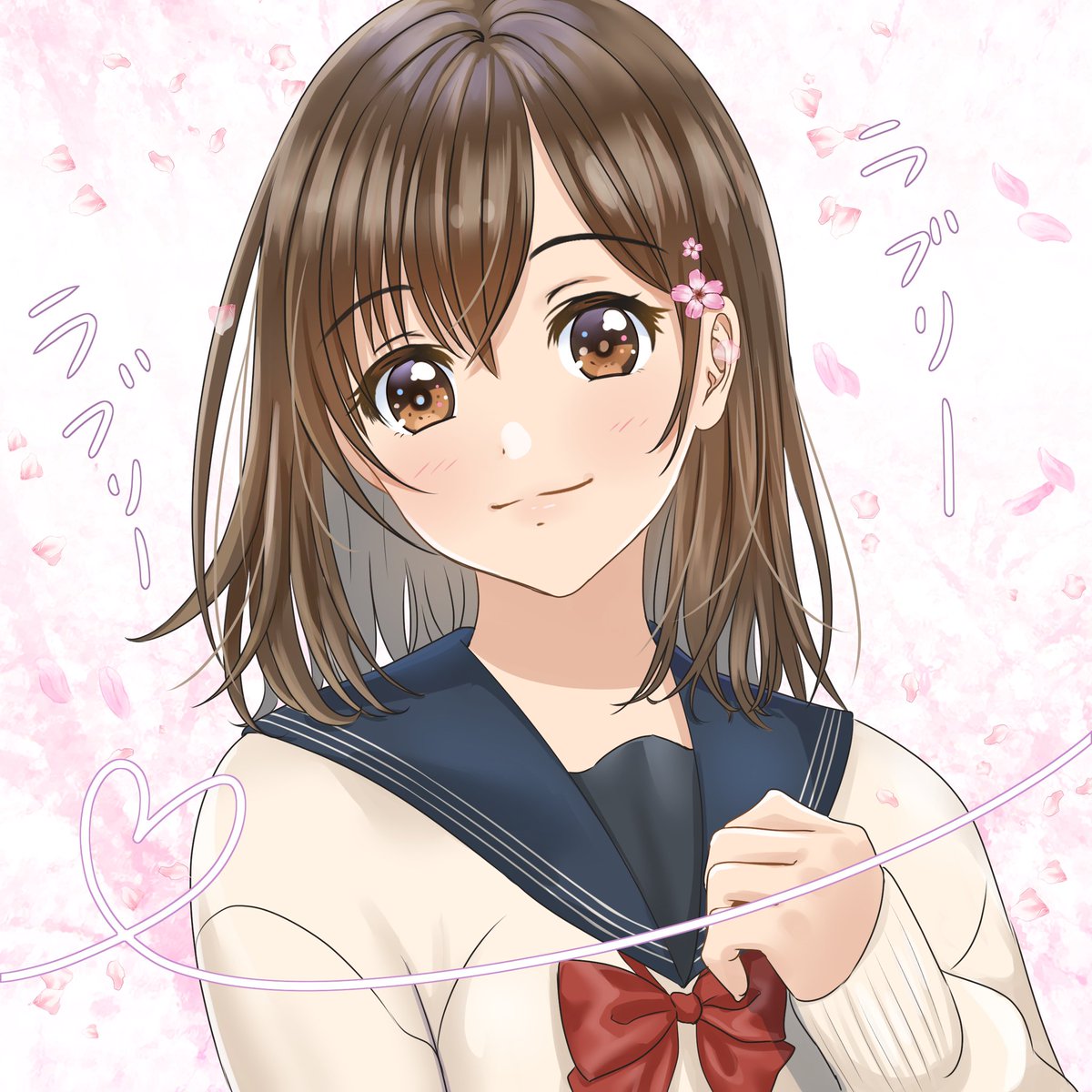 紘ひらり على تويتر 桜の季節が待ち遠しい イラスト イラスト好きさんと繋がりたい 女の子イラスト 女の子のイラストだけで興味を持ってくれる方へ届け 桜 オリジナルイラスト イラスト好きさんとつながりたい 絵描きの輪