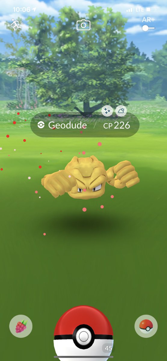 ub3rspew's tweet photo. It finally happened!!!! 😭🎉 I know @PokeProfNet will understand the happy 😊 #PokemonGOTour https://t.co/RX7gum4WSj