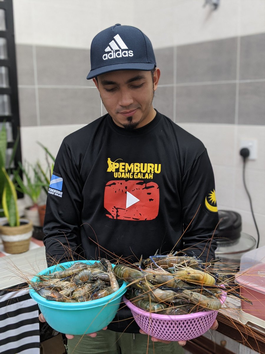 widaqalesyaa's tweet photo. Alhamdulillah, rezeki untuk hari ini ๐คฒ๐ป๐
#Jenggo #SepitBiru #UdangGalah #Telukintan https://t.co/Bpglz0jTUT
