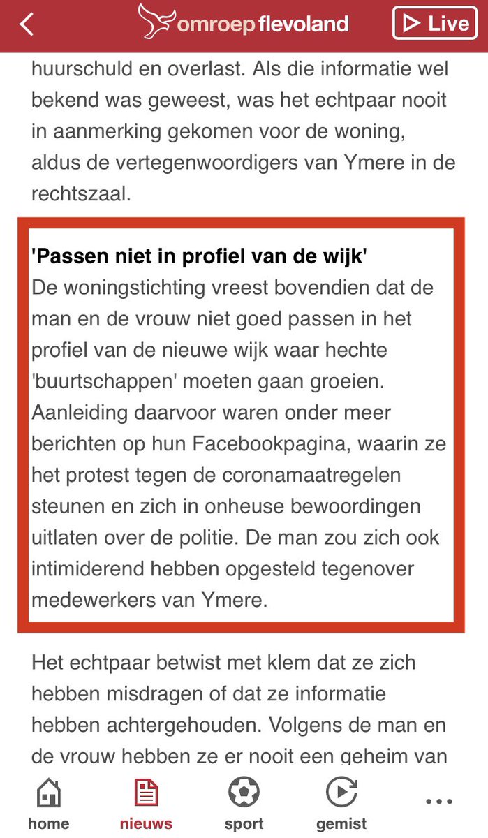Niet eens met het coronabeleid? Een “verkeerde” mening over optreden van politie?