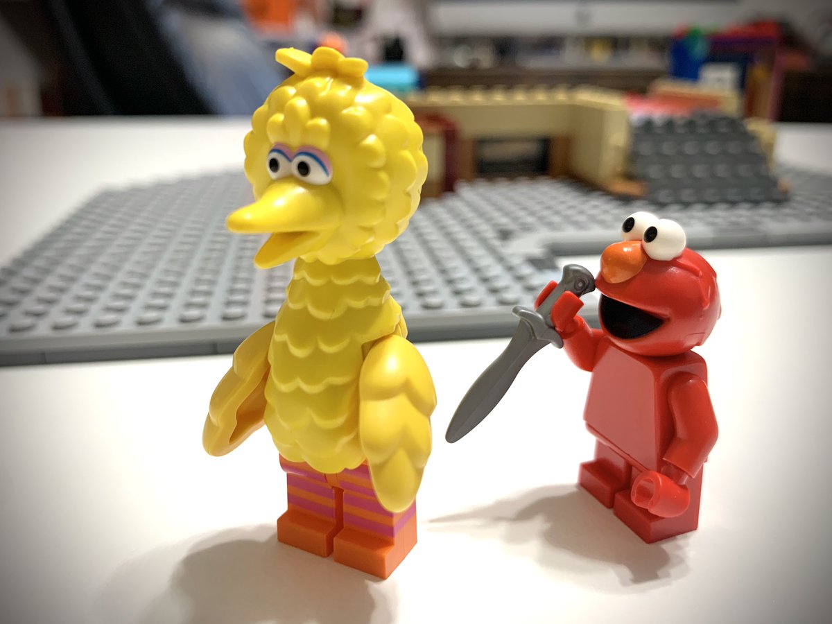 NeedMoBricks's tweet photo. I knew Elmo couldn’t be trusted!

#NeedMoBricks #LEGO #LEGOSesameStreet #InstaLEGO #LEGOTweet #AFOL https://t.co/rVJMbZVnxB