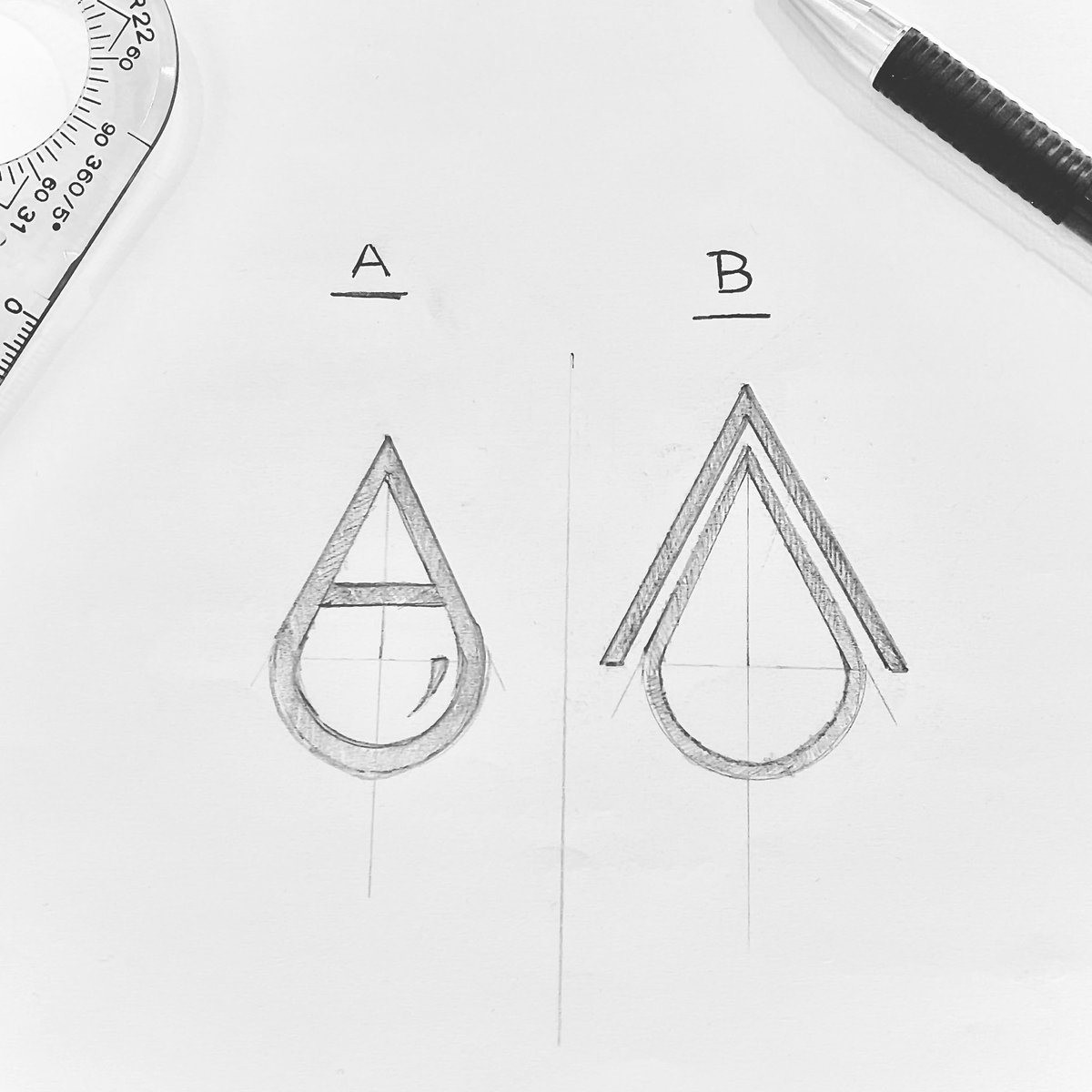 A or B, which option do you think was chosen for this project? #logo #logodesign #graphicdesign #brand #brandidentity #business #needalogo #logodesigner #Entrepreneur #bekind #showyourwork #smallbusinessuk