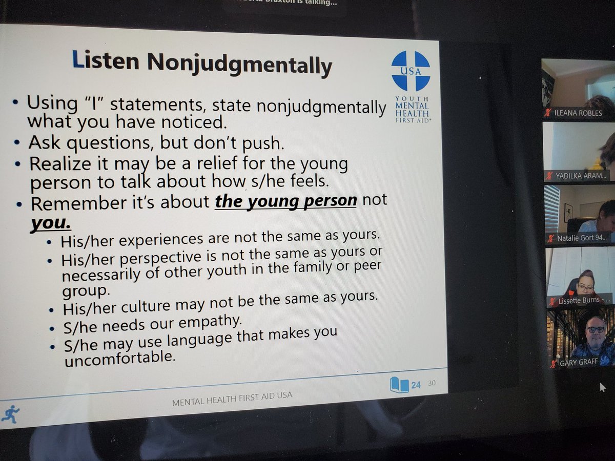 Saturday <a href="/MDCPS_MHS/">M-DCPS - Mental Health Services</a>  sessions in full swing as school staff engage in Youth  Mental Health First Aid trainings to learn how to best identify when a child/adolescent may be having a challenge &amp; how to guide them to professional help. #MentalWellnessMatters <a href="/MDCPS/">Miami-Dade Schools</a> <a href="/MDCPSOperations/">MDCPS Operations</a>