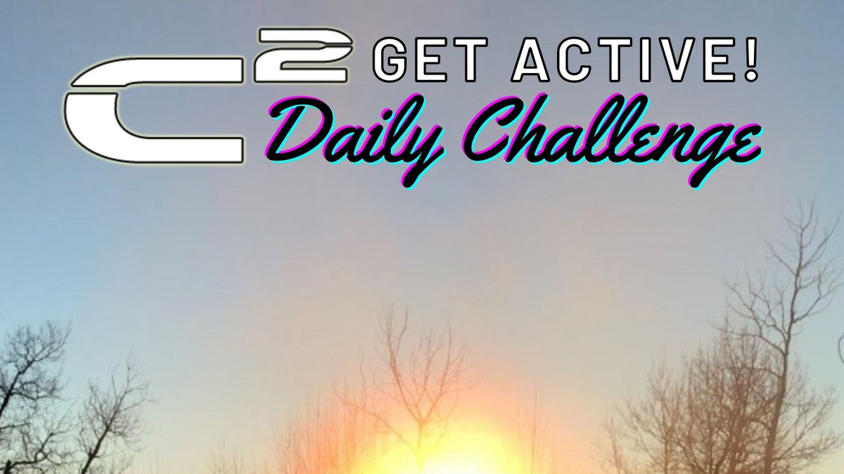 Day 2 of the 𝐂𝟐 𝐆𝐞𝐭 𝐀𝐜𝐭𝐢𝐯𝐞 𝐃𝐚𝐢𝐥𝐲 𝐂𝐡𝐚𝐥𝐥𝐞𝐧𝐠𝐞: Hey the sun’s out and it’s going to be a ‘warm’ day! Get outside and get to steppin’. Head out for a 15-30 minute walk and soak up the sun rays and fresh air! #getactivedailychallenge #sunnysaturday #fitlife