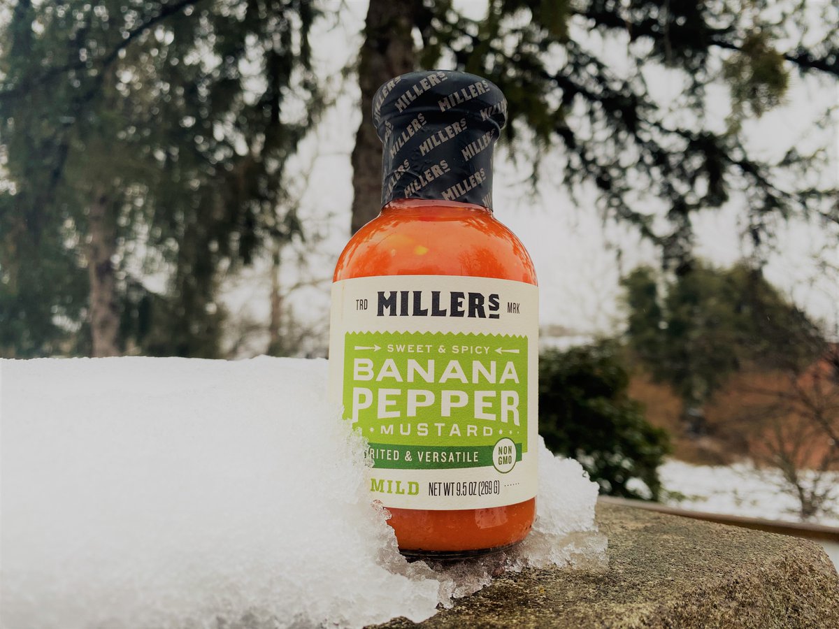 JQDsalt's tweet photo. A little bit of sweet with the right amount heat  Miller's Mustard #BananaPeppers #SweetHeat #BuyLocalEatLocal #PutItOnEverything #JQDsalt #AppalachianMercantile https://t.co/2TdSq28LQi