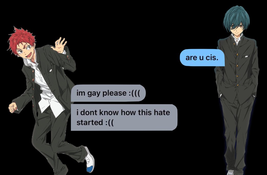 I SAW THIS AND I WANTED TO DO IT TOO SO HERE'S FREE CHARACTERS AS TEXTS; A THREAD