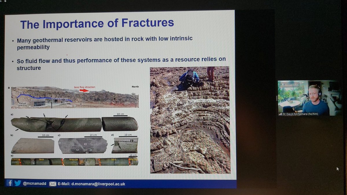 Watching a fantastic talk from @mcnamadd on Geothermal Energy, Mineralogy and the place for Geologists in a new energy sector!!
#universityofliverpool
#HerdmanSymposium2021