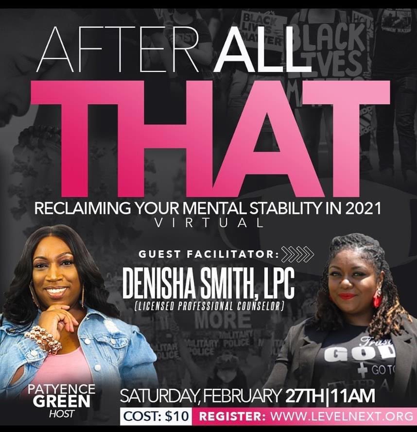 levelnextorg's tweet photo. It’s not too late to #register 

Sign up today for After All THAT with our amazing guest facilitator @therapeutic_locs8 with @healingwelltherapy 

Registration closes, Thursday, February 25th at 5:00pm. Visit https://t.co/sE3GZcsisz to register today! https://t.co/p9dsnvOht9