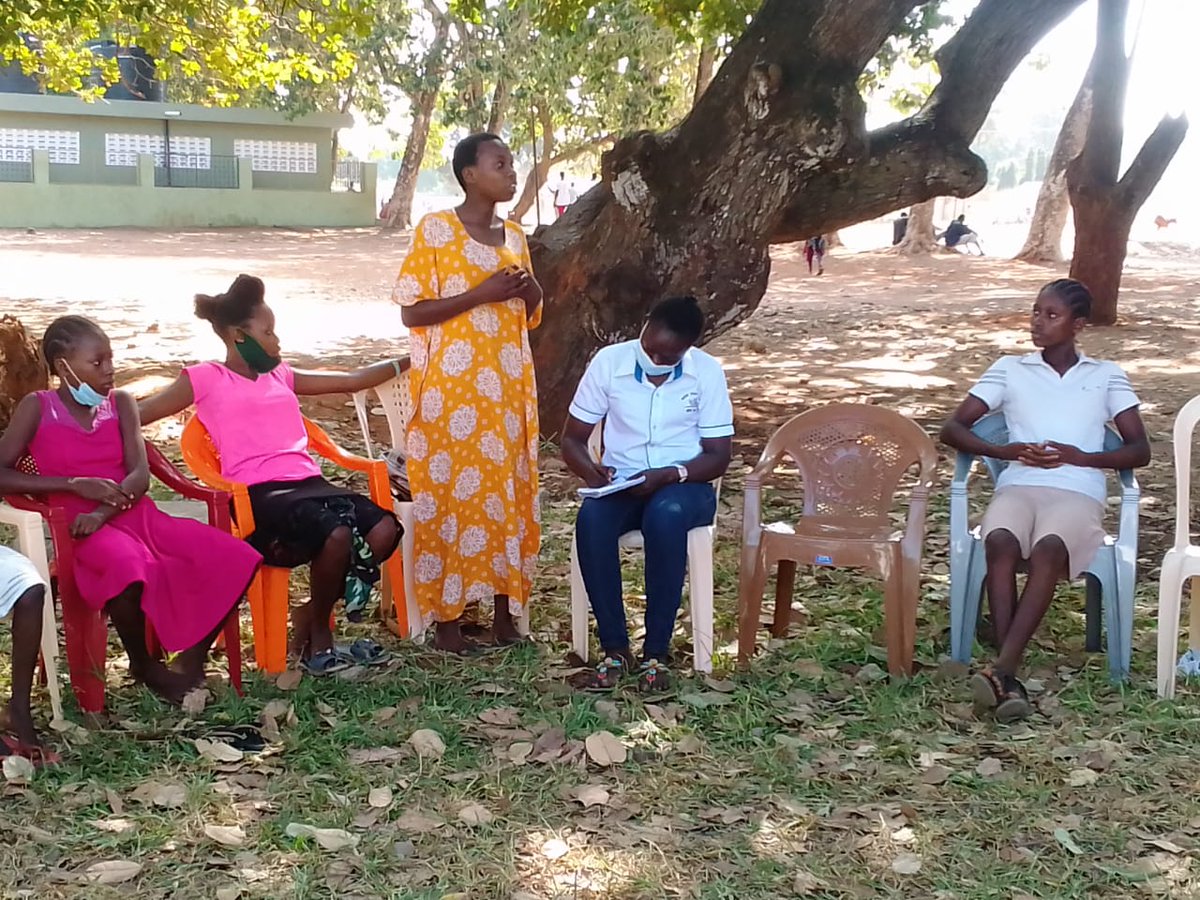 NEW VISSIONERS ARTS group (@vissioners) on Twitter photo Today we had a feedback meeting with the adolescent girls to discuss the challenges they are facing in the safe spaces ,Solutions and how the My Voice Matters project has helped them. #BuildingGirlsConfidence <a href="/CRVPF1/">Children's Rights and Violence Prevention Fund</a> <a href="/safecommunity4/">Safe Community Youth Initiative</a> <a href="/padadadah/">Pad A Dada</a> Today we had a feedback meeting with the adolescent girls to discuss the challenges they are facing in the safe spaces ,Solutions and how the My Voice Matters project has helped them. #BuildingGirlsConfidence <a href="/CRVPF1/">Children's Rights and Violence Prevention Fund</a> <a href="/safecommunity4/">Safe Community Youth Initiative</a> <a href="/padadadah/">Pad A Dada</a>