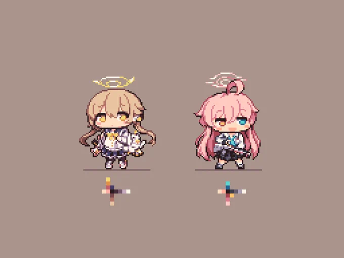 ひとくちドット( 'ω' ) #ブルアカ 