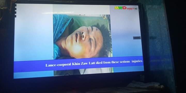 They are not showing the real news, they are just spreading fake news, they are not showing 30 people were injured, they are saying that the police were injured by the people. Our people are protesting peacefully.
#RejectTheMilitaryMyanmar
#HearTheVoiceOfMyammar 
#Helpus