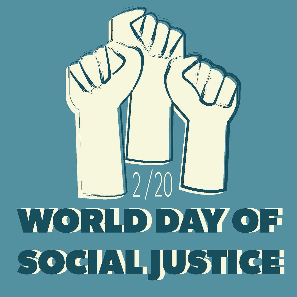 Today we are celebrating World Day of Social Justice. We want to recognize the tireless efforts of organizations and activists building a better, more secure &amp; equitable future. If you can, take today to support the organizations that are fighting for causes close to your heart.