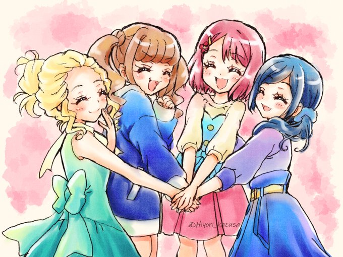 ヒーリングっどプリキュア ブルーレイ特典 布ポスター2枚セット