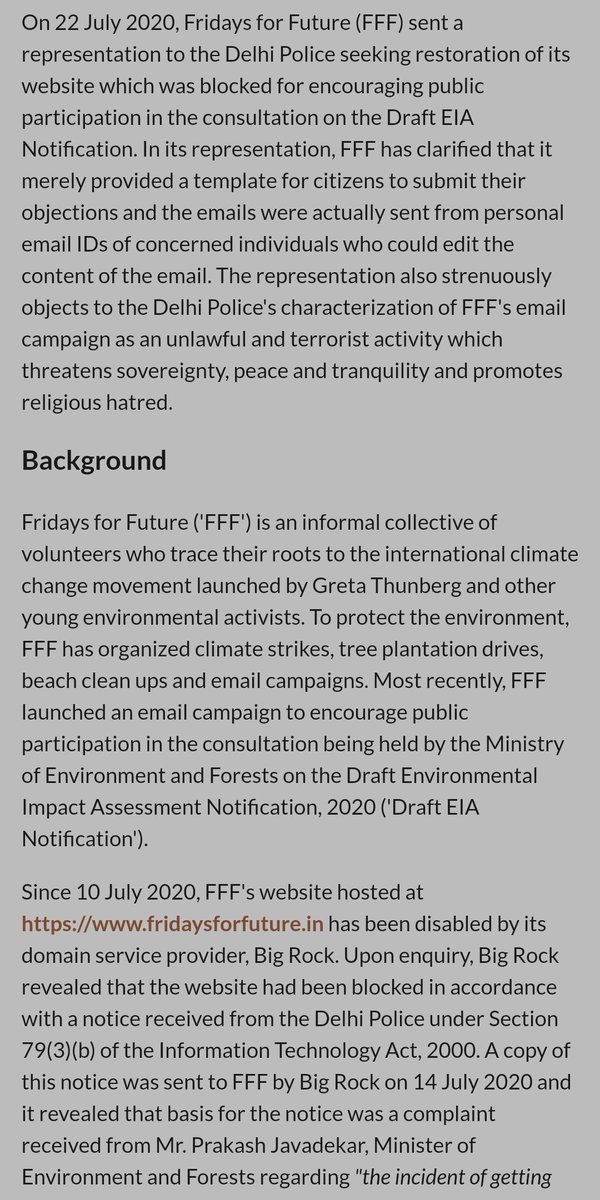 punarutthana's tweet photo. #FFFIndia updates. 

This is neither an NGO nor a registered organization except controlled &amp; managed by their masters. Last year on 10th July 2020, 
https://t.co/khT1NJ5d2h was blocked as part of #GreenActivism, but when they failed,

https://t.co/z7ynkptozC was hosted..

1/n https://t.co/fvsERldWBi
