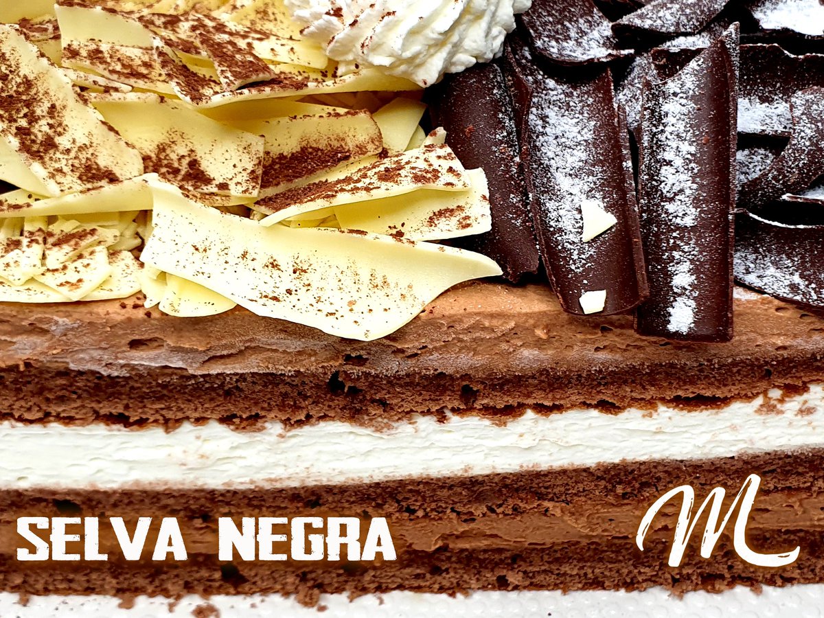 pastel_marimer's tweet photo. ¿Has probado a perderte en nuestra #SelvaNegra ? Acompáñala con el mejor café ☕... Solo en #Marimer ❤ maestros pasteleros desde 1975. https://t.co/h1qov61gfS