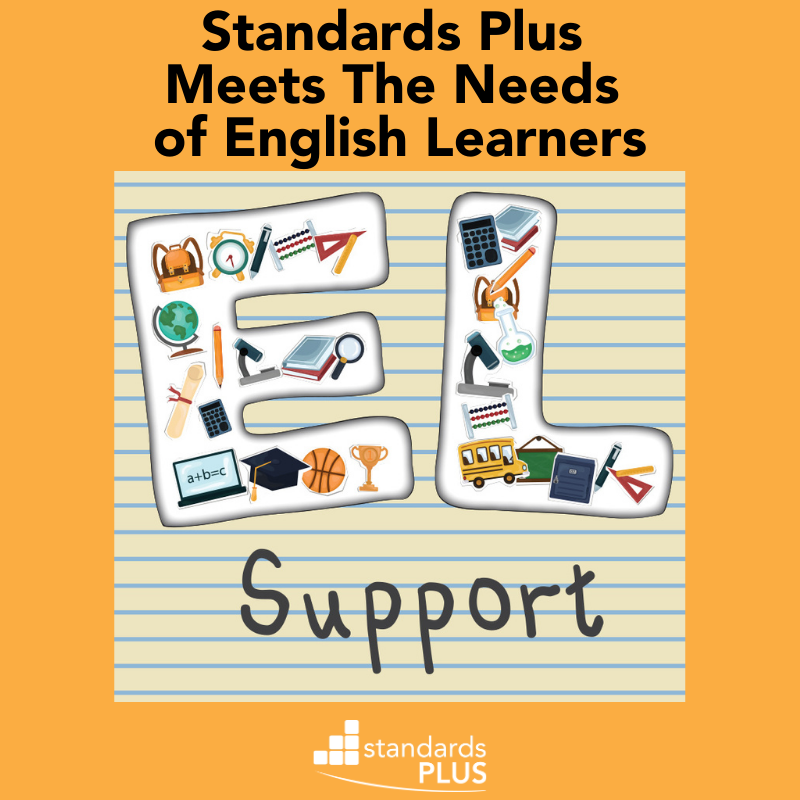 standardsplus's tweet photo. Standards Plus materials meet the needs of English Learners: https://t.co/40Fe3ur95g #schools #EL #EnglishLearners #students https://t.co/OcAhadTNbu
