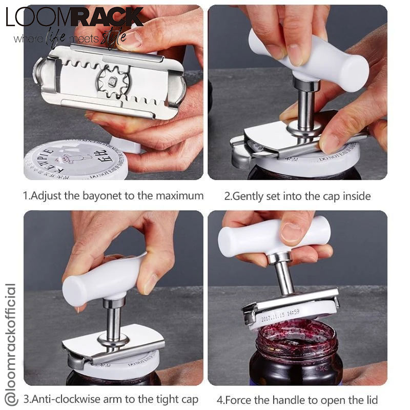 LoomRack's tweet photo. EZ Opener
This easy-to-use opener securely grips threaded lids and provides extra leverage. Its adjustable steel clamp fits most jar lids, including bottles. 😍🥰😍

Shop Now😎👉https://t.co/AcCPcf2vf6

#india #indiancricket #msdhoni #loomrackofficial #loomrack https://t.co/7LujFhSw7T