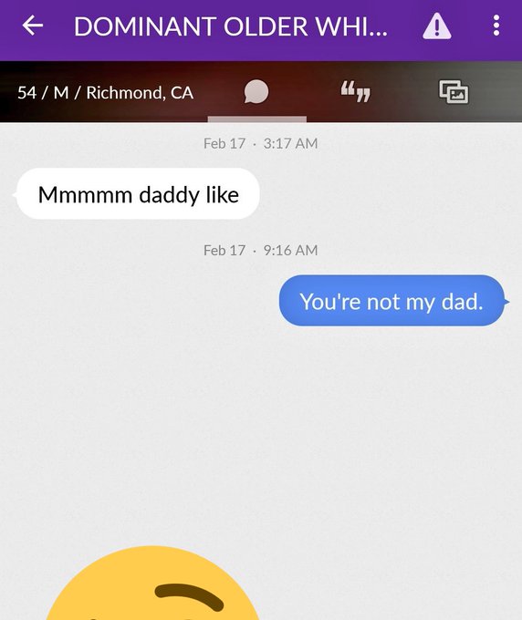 Fuck around and find out! My therapy is trolling the thirsty fucks on dating apps and social media sites<a href="/tag/dating"class="tags"><span>#dating</span></a><a href="/tag/facebook"class="tags"><span>#facebook</span></a><a href="/tag/brat"class="tags"><span>#brat</span></a><a href="/tag/thirsty"class="tags"><span>#thirsty</span></a><a href="/tag/gross"class="tags"><span>#gross</span></a><a href="/tag/meetme"class="tags"><span>#meetme</span></a>
