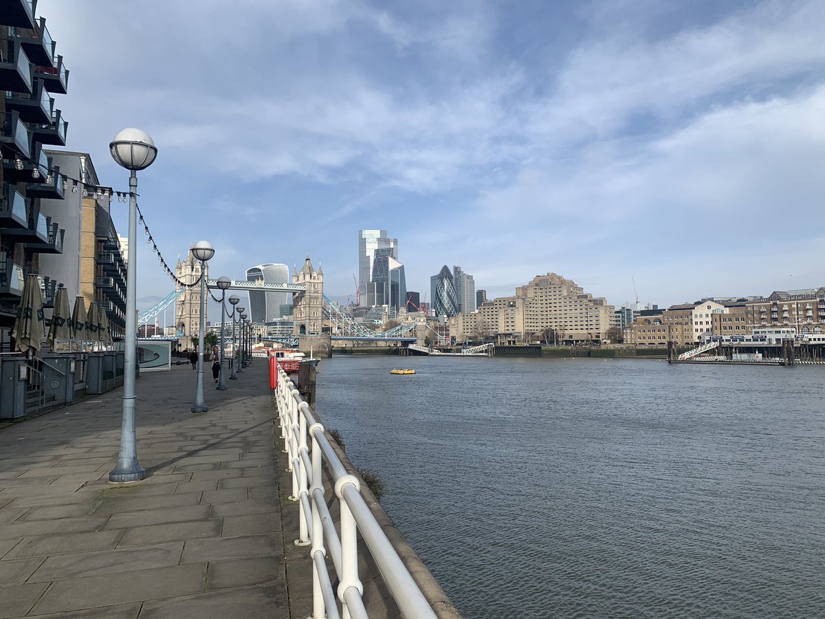 Lovely run along the Thames today 🙂