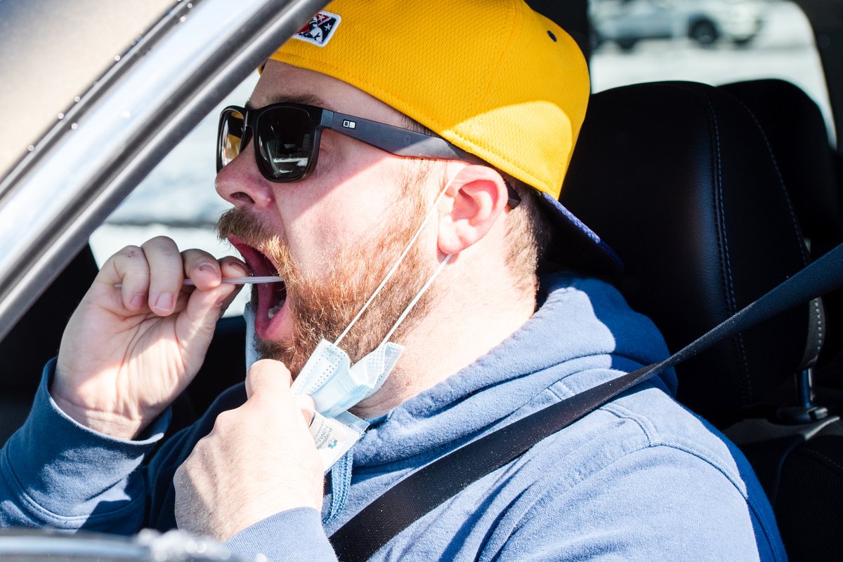 ADLReporter's tweet image. .@RyanLormel stopped by today with his beautiful family. He swabbed to help give hope to families fighting blood cancers and other life-threatening blood illnesses. Thank you Ryan for your selflessness and leadership. Come join us at 1 Thunder Road in Trenton! #BeTheMatch