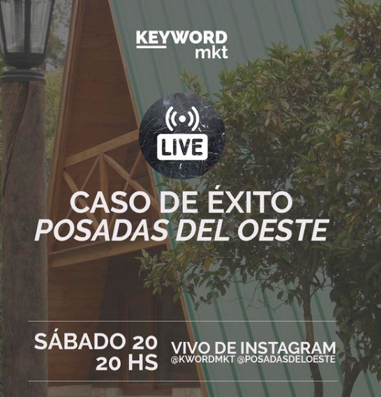 PosadasDelOeste's tweet photo. Hoy estaremos en Vivo por #Instagram contándoles la #estrategiadigital que implementamos para no depender de los #OperadoresTuristicos (como Booking y Tripadvisor) y tener la agenda completa de reservas

#MarketingTuristico #MarketingDigital #marketingtips #Cabañas #Turismo https://t.co/6icDyhNymV