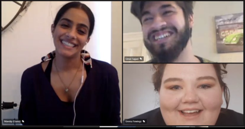 umersajj's tweet photo. Words can’t even describe how happy I am to have the opportunity to be mentored by @mandipgill thank you @UCLanActing for making this happen ☺️ p.s well done @emmajefewings you deserve it ☺️ https://t.co/QUFQ75b2H3