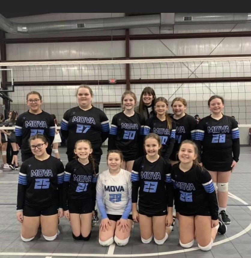 Congrats to MOVA 12M who finished tied for fifth in Gold today! #mova 🖤