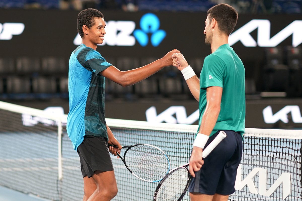 #AusOpen (@AustralianOpen) on Twitter photo 2021-02-20 21:57:43 Practice goals 💯 Aussie teen Enzo Aguiard hit with @DjokerNole on Saturday. #AusOpen | #AO2021 Practice goals 💯 Aussie teen Enzo Aguiard hit with @DjokerNole on Saturday. #AusOpen | #AO2021