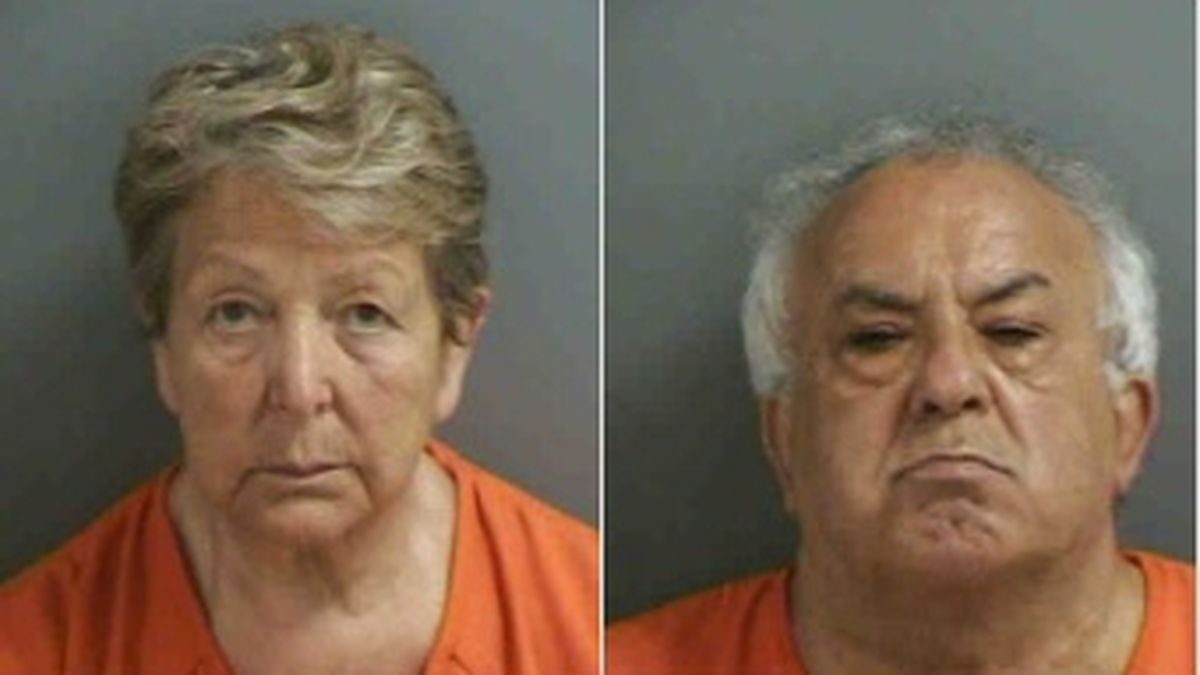 WFTV's tweet image. #Florida couple caught with stolen lamb in pants, seafood in purse, investigators say | Details: at.wftv.com/3uhdfjg