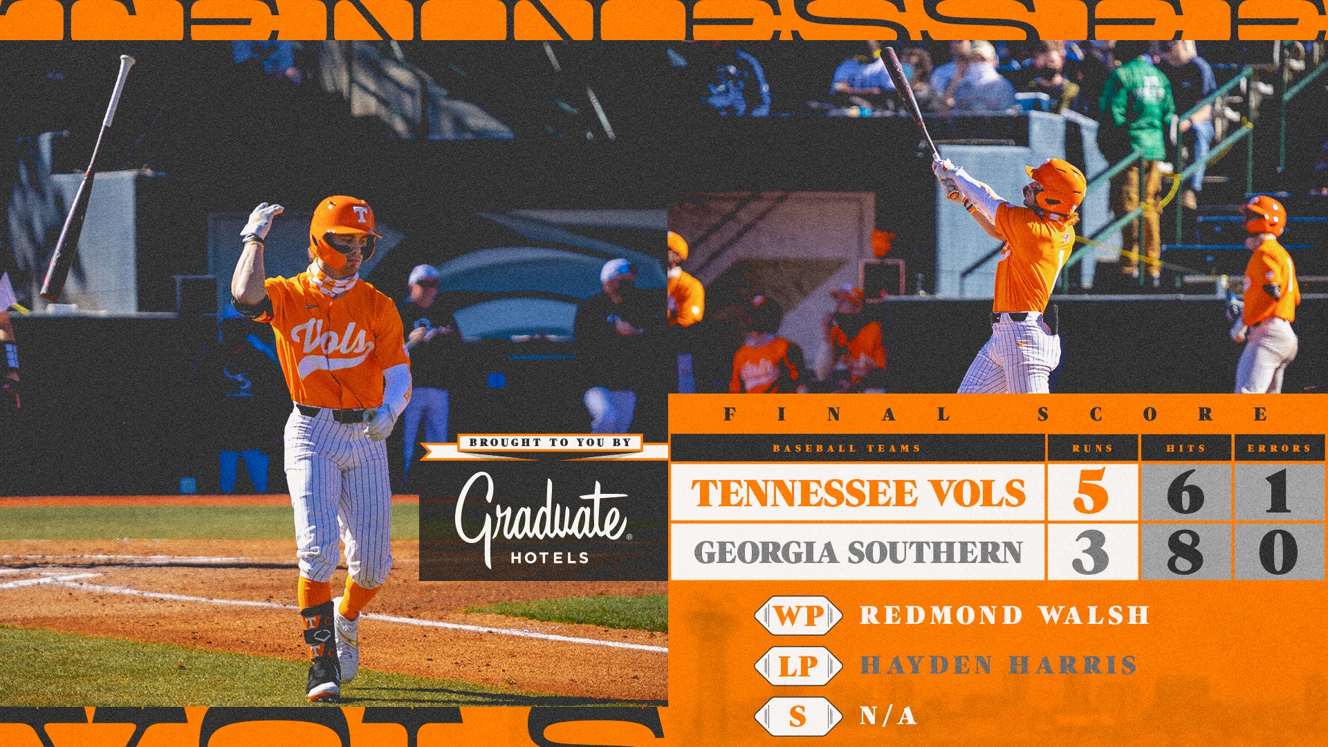 Tennessee Baseball on X: Drew Gilbert: Making Baseball Fun Again #GBO #OTH   / X