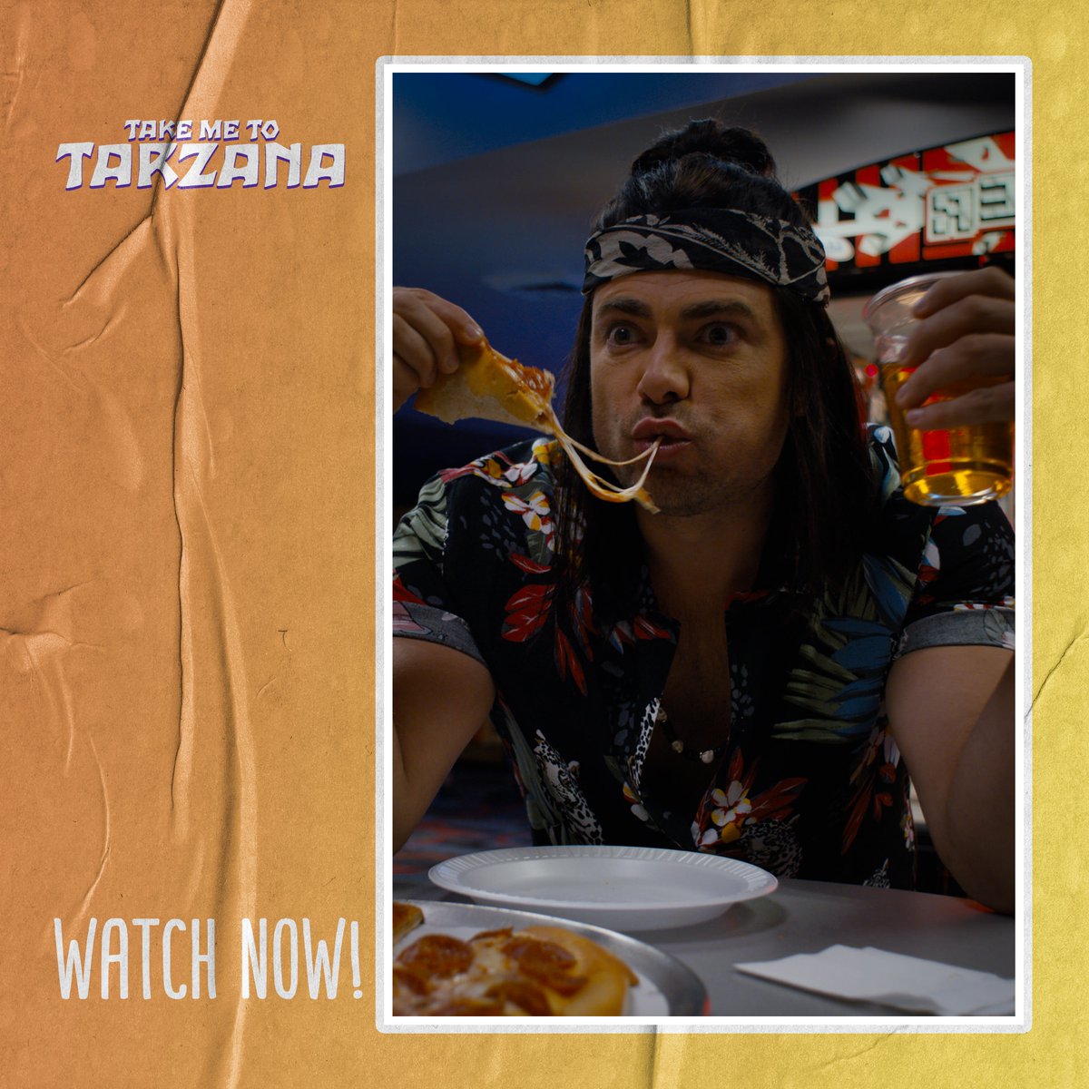 TakeMeToTarzana's tweet image. Pizza party movie night! Bring some joy and laughter to your Saturday with Take Me to Tarzana! Now available everywhere you buy or rent movies. 

#takemetotarzana #jonathanbennett #pizzaparty #pizza #supportindiefilm #independentfilm #newmovies #comedy  #outnow #gravitasventures