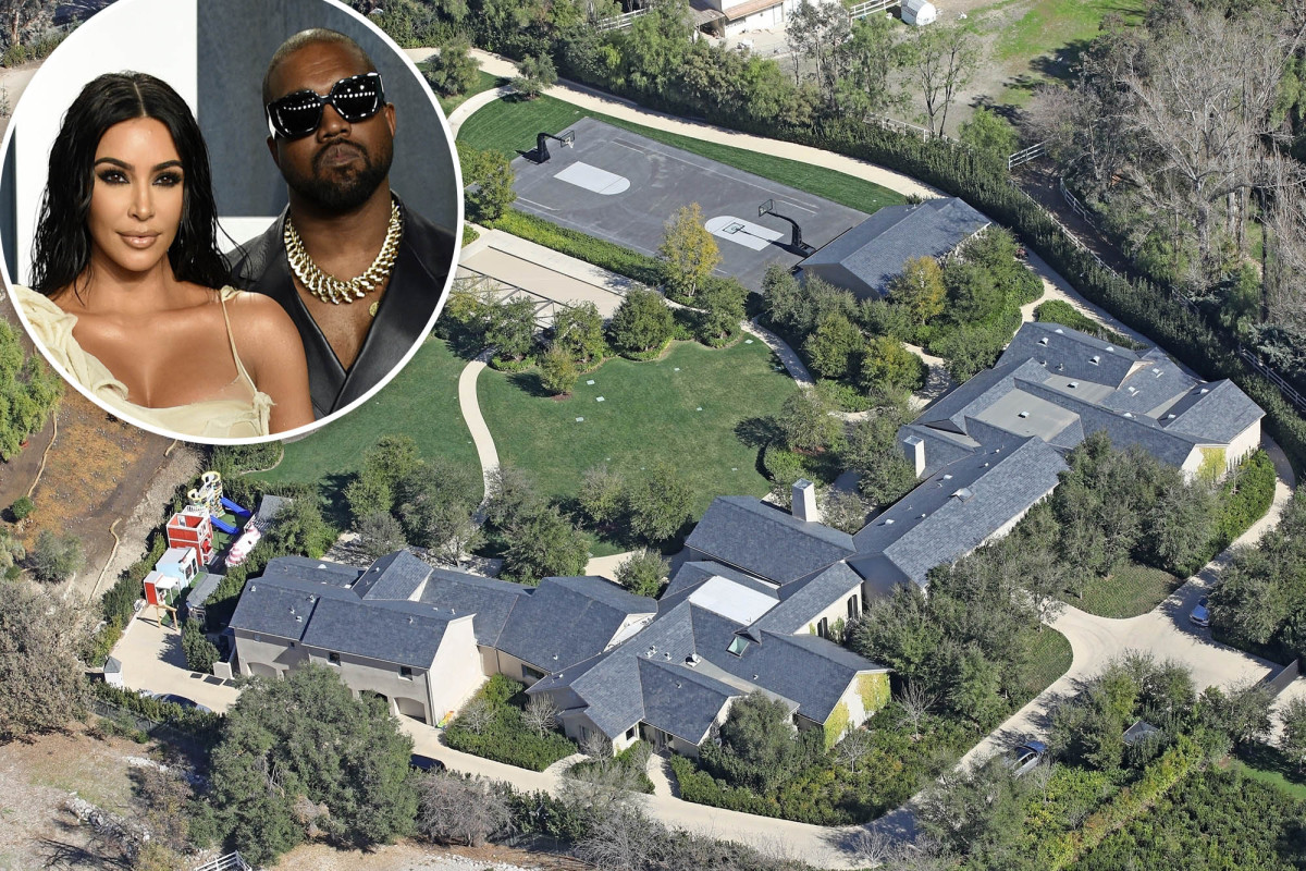 An ode to Kim Kardashian and Kanye West's bizarre $60M Hidden Hills home