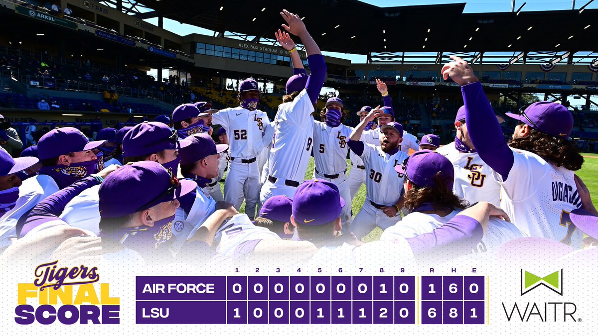 1-0. #GeauxTigers