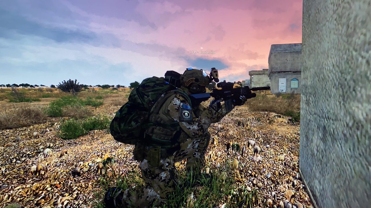 IncursoriT's tweet photo. #itf45 #incursoritaskforce45 #Arma3 #milsim @bohemiainteract @Arma3official #Mogadiscio #sunset https://t.co/JDlrCTSiyO