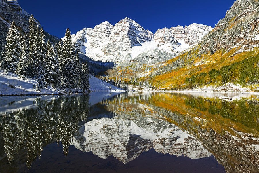 Hey @NHL, I have a perfect setting for your next Outdoor game! #MaroonBells #Aspen @Avalanche
