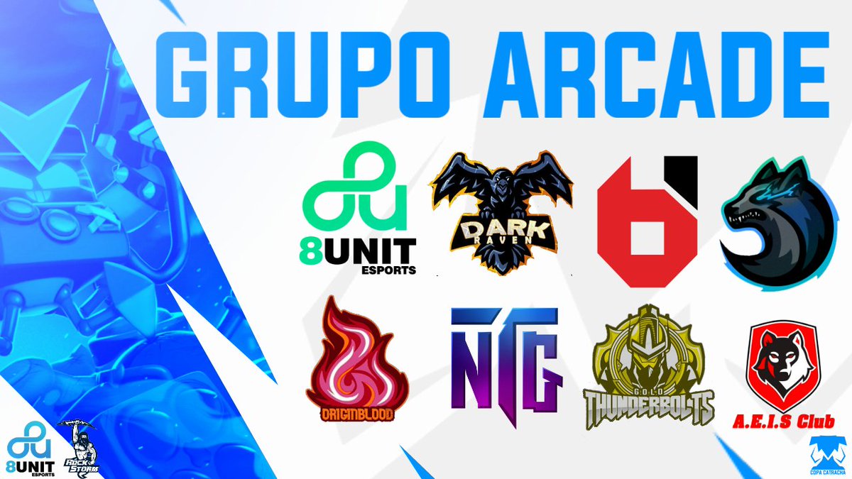 🌟 PRESENTACIONES 🌟

• Grupo Arcade 👾
🇲🇽 @8UeSports Green
🇲🇽 @DarkRavenBSGGS
🇲🇽 <a href="/TeamB1_GG/">Be One</a>
🇲🇽 <a href="/LOT_89/">Legends Of Thunder</a>
🇵🇪 @OriginBlood1
🇲🇽 @NiTriGo_GG 
🇲🇽 @ThunderboltsGo1
🇭🇳 <a href="/AeisClub_BS/">AEIS CLUB</a>

¡Bienvenidos! 👾💙