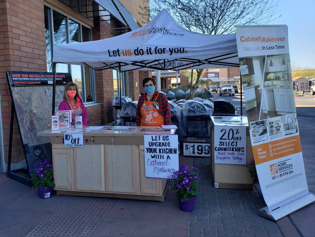 Blake Umber (@thd_umber) on Twitter photo Susan and Christine here shouting out cabinet makeover and counter tops! Stop by your Mesa Riverview Home Depot to get a free in home consultation! #PMDWinsWithServices #D328SpecialtyPride <a href="/CynthiaR_THD/">Cynthia Rodriguez</a> <a href="/SitterlyBrandon/">Brandon Sitterly</a> <a href="/ShawnMinkner/">Shawn Minkner</a> <a href="/deanosettle/">Dean Settle</a> <a href="/PabstBen/">Ben Pabst</a> Susan and Christine here shouting out cabinet makeover and counter tops! Stop by your Mesa Riverview Home Depot to get a free in home consultation! #PMDWinsWithServices #D328SpecialtyPride <a href="/CynthiaR_THD/">Cynthia Rodriguez</a> <a href="/SitterlyBrandon/">Brandon Sitterly</a> <a href="/ShawnMinkner/">Shawn Minkner</a> <a href="/deanosettle/">Dean Settle</a> <a href="/PabstBen/">Ben Pabst</a>