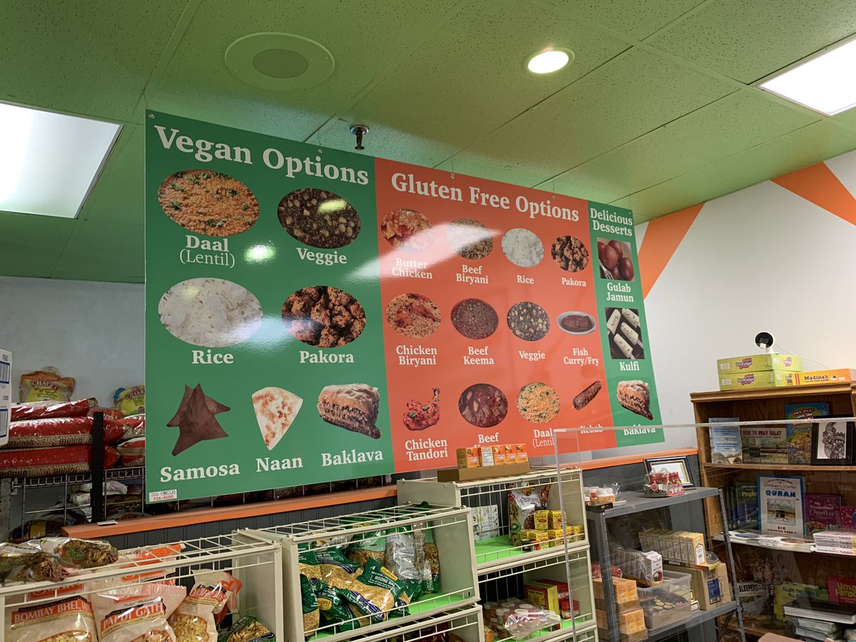 HasanHaiNL's tweet photo. Desi Meal on Elizabeth Ave - a struggling restaurant that was on the verge of closing, has become an amazing Pakistani/Indian grocery store and restaurant. Curb-side pickup available, and has Vegan / GF food as well. 

Please support this local business. https://t.co/a5VPIYLve2