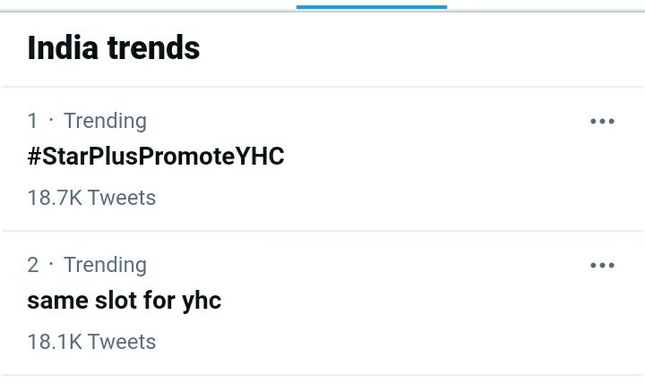 MohKeDhaage's tweet photo. 18K wow 🥳🥳🥳🥳 @StarPlus 

SAME SLOT FOR YHC

#StarPlusPromoteYHC https://t.co/CopOT3LnFN