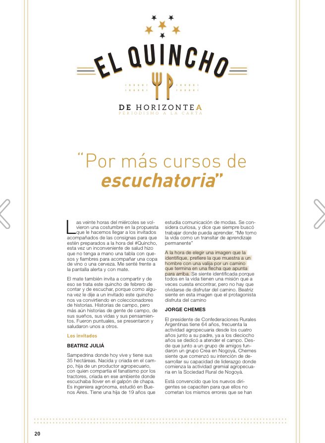 bea1911's tweet photo. Muchas gracias Horizonte A por el hermoso #Quincho!! Un placer haberlo compartido con @Jorge_Chemes @DavidRoggero y @estebangiamma !!! Felicitaciones por la nota👏👏https://t.co/rjwQWNVkMo https://t.co/QNLRTHDHqR