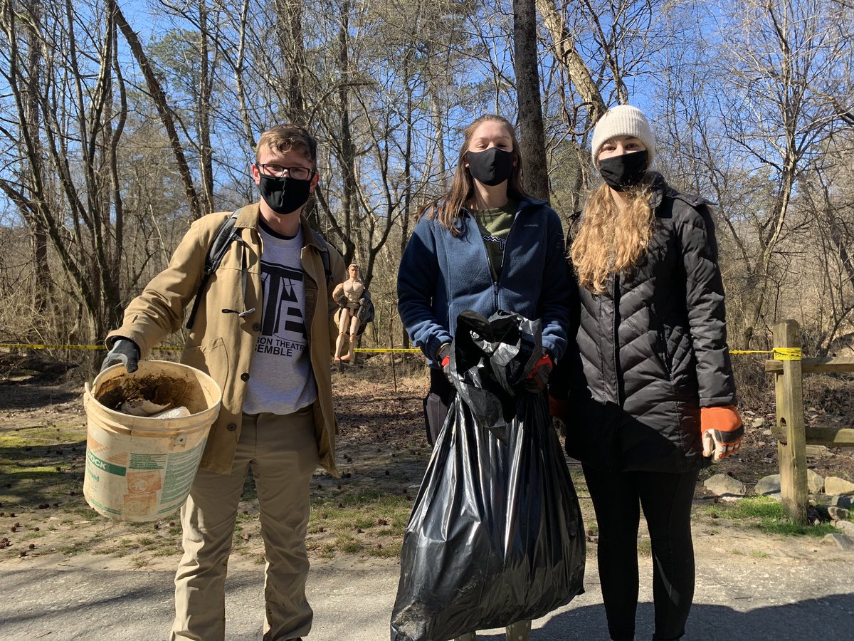 SandersonNHS's tweet photo. We had another successful Shelley Lake cleanup today!!! https://t.co/vlUKQT3AjP