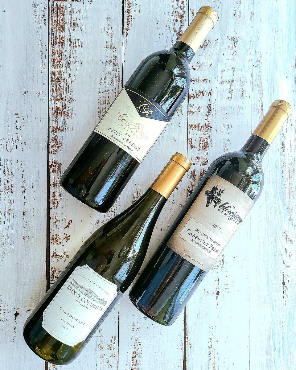 Looking forward to chatting &amp; sipping these wines during #VAWineChat — A Taste of the Shenandoah Valley: February 21, 7 pm. with @drinkwhatyoulike
#winelover friends join the conversation!
📌 The #winechat &amp; #vawine tasting will be streamed live on FB @ facebook.com/DrinkWhatYouLi…