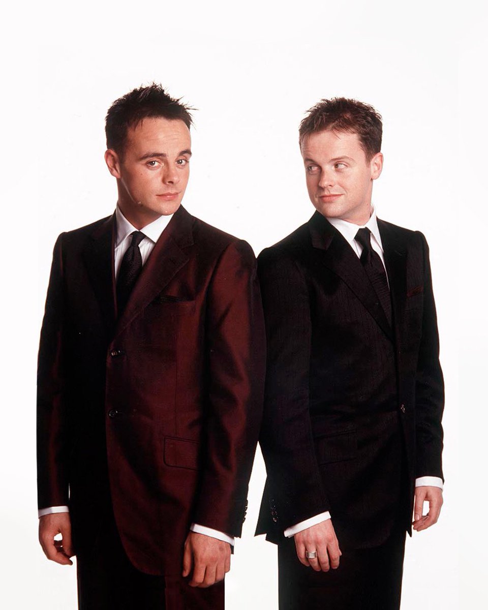 antanddec's tweet photo. We’re suited and booted! Who’s ready for your first @itvtakeaway of the year? 🎉

P.S. here’s a little throwback for the OG fans 📺 https://t.co/SrE5nhDnBp