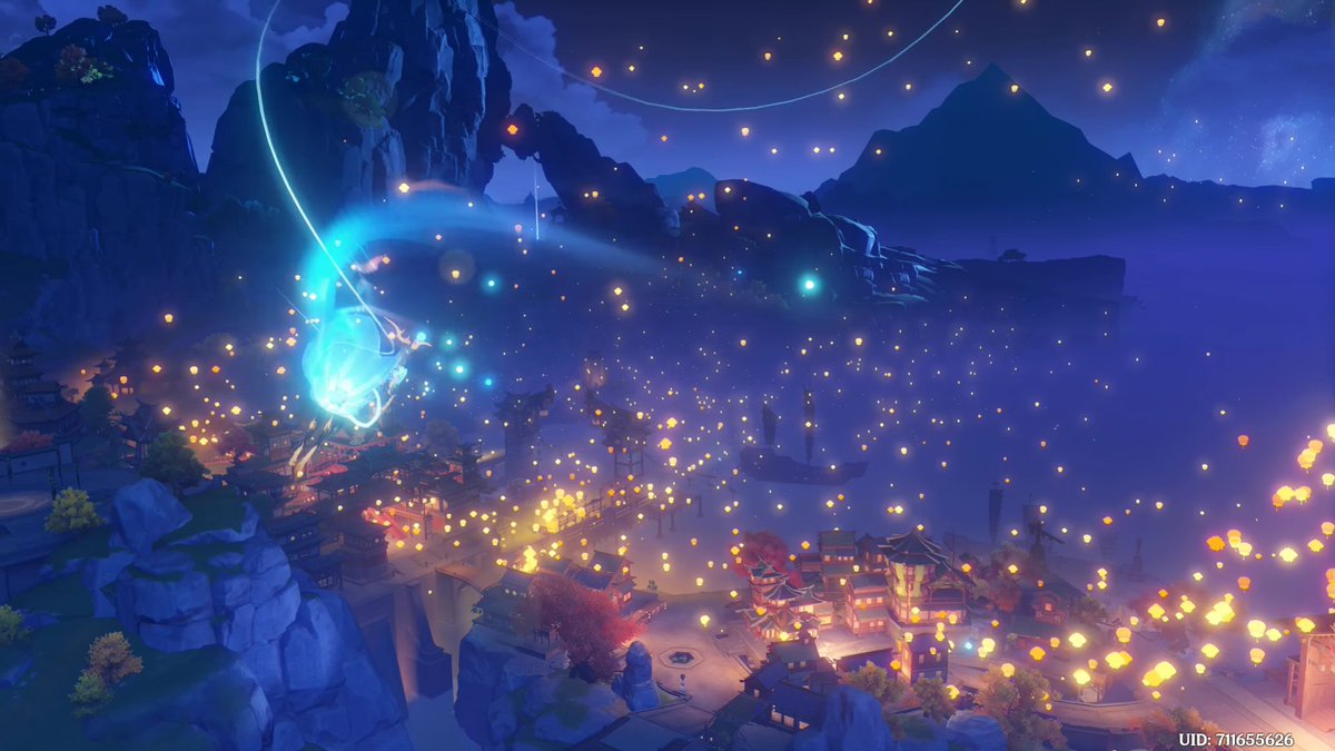 ивент праздник морских фонарей геншин. фестиваль фонарей геншин арт. праздник морских фонарей геншин импакт. геншин импакт ли юэ город. ивент праздник морских фонарей геншин.